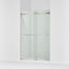 Levity® 44-5/8"-47-5/8" W x 74" H bypass shower door with 1/4"-thick Crystal Clear glass