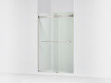 Levity® 44-5/8"-47-5/8" W x 74" H bypass shower door with 1/4"-thick Crystal Clear glass
