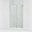 Levity® 44-5/8"-47-5/8" W x 74" H bypass shower door with 1/4"-thick Crystal Clear glass