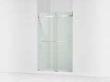 Levity® 44-5/8"-47-5/8" W x 74" H bypass shower door with 1/4"-thick Crystal Clear glass