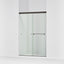 Revel® 44-5/8"-47-5/8" W x 70" H bypass shower door with 5/16"-thick Crystal Clear glass