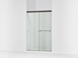 Revel® 44-5/8"-47-5/8" W x 70" H bypass shower door with 5/16"-thick Crystal Clear glass