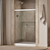 Revel® 44-5/8"-47-5/8" W x 70" H bypass shower door with 5/16"-thick Crystal Clear glass