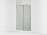 Revel® 44-5/8"-47-5/8" W x 76" H bypass shower door with 5/16"-thick Frosted glass