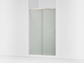 Revel® 44-5/8"-47-5/8" W x 76" H bypass shower door with 5/16"-thick Frosted glass