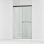 Revel® 44-5/8"-47-5/8" W x 76" H bypass shower door with 5/16"-thick Crystal Clear glass
