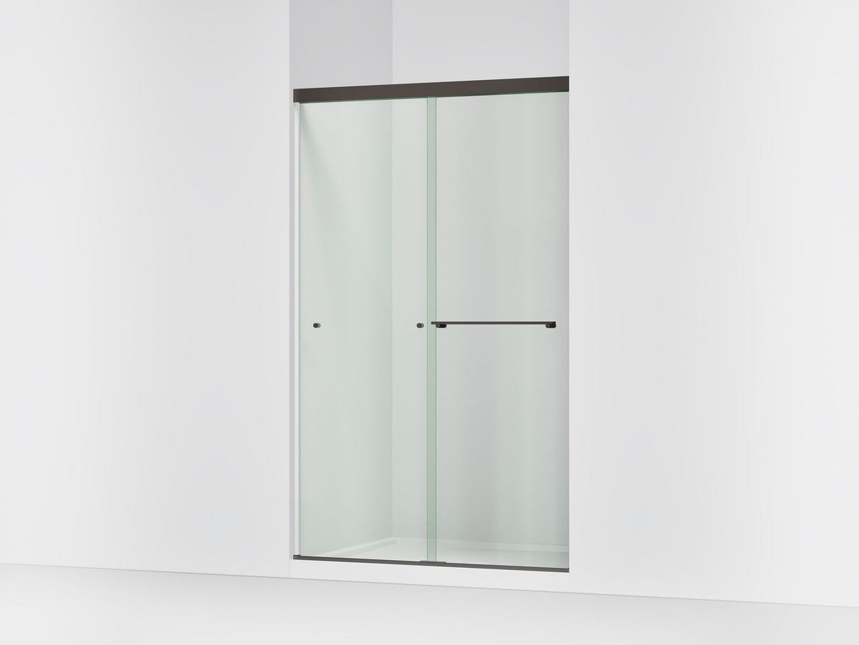Revel® 44-5/8"-47-5/8" W x 76" H bypass shower door with 5/16"-thick Crystal Clear glass