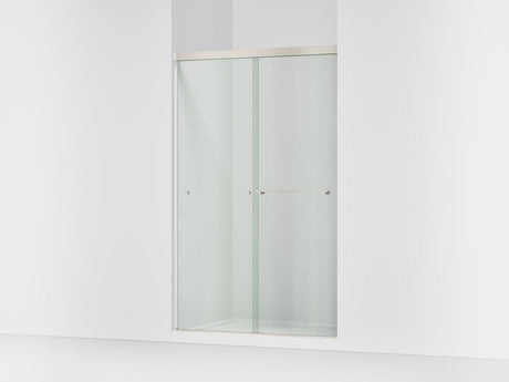 Revel® 44-5/8"-47-5/8" W x 76" H bypass shower door with 5/16"-thick Crystal Clear glass