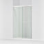 Revel® 44-5/8"-47-5/8" W x 76" H bypass shower door with 5/16"-thick Crystal Clear glass