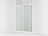 Revel® 44-5/8"-47-5/8" W x 76" H bypass shower door with 5/16"-thick Crystal Clear glass