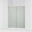 Revel® 55-5/8"-59-5/8" W x 70" H bypass shower door with 1/4"-thick Frosted glass