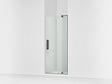 Revel® 31-1/8"-36" W x 70" H pivot shower door with 1/4"-thick Crystal Clear glass