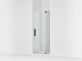 Revel® 31-1/8"-36" W x 70" H pivot shower door with 1/4"-thick Crystal Clear glass