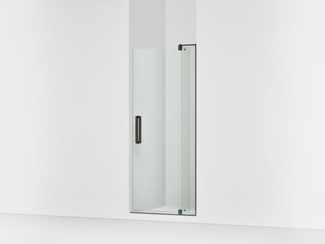Revel® 31-1/8"-36" W x 70" H pivot shower door with 1/4"-thick Crystal Clear glass