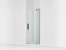 Revel® 31-1/8"-36" W x 70" H pivot shower door with 1/4"-thick Crystal Clear glass