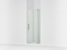 Revel® 31-1/8"-36" W x 70" H pivot shower door with 1/4"-thick Crystal Clear glass