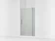 Revel® 35-1/8"-40" W x 70" H pivot shower door with 5/16"-thick Frosted glass