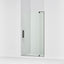 Revel® 35-1/8"-40" W x 70" H pivot shower door with 5/16"-thick Crystal Clear glass