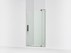Revel® 35-1/8"-40" W x 70" H pivot shower door with 5/16"-thick Crystal Clear glass