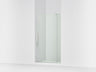 Revel® 39-1/8"-44" W x 70" H pivot shower door with 5/16"-thick Crystal Clear glass