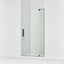Revel® 35-1/8"-40" W x 74" H pivot shower door with 5/16"-thick Crystal Clear glass