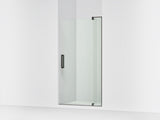 Revel® 35-1/8"-40" W x 74" H pivot shower door with 5/16"-thick Crystal Clear glass