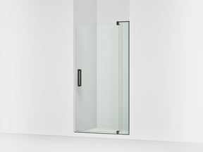 Revel® 35-1/8"-40" W x 74" H pivot shower door with 5/16"-thick Crystal Clear glass