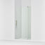 Revel® 35-1/8"-40" W x 74" H pivot shower door with 5/16"-thick Crystal Clear glass