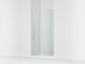 Revel® 39-1/8"-44" W x 74" H pivot shower door with 5/16"-thick Crystal Clear glass