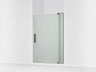 Revel® 43-1/8"-48" W x 70" H pivot shower door with 5/16"-thick Frosted glass