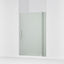 Revel® 43-1/8"-48" W x 70" H pivot shower door with 5/16"-thick Frosted glass