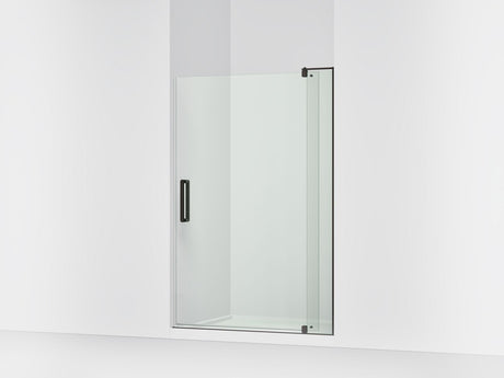 Revel® 43-1/8"-48" W x 70" H pivot shower door with 5/16"-thick Crystal Clear glass