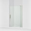 Revel® 43-1/8"-48" W x 70" H pivot shower door with 5/16"-thick Crystal Clear glass