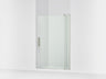 Revel® 43-1/8"-48" W x 70" H pivot shower door with 5/16"-thick Crystal Clear glass