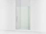 Revel® 43-1/8"-48" W x 70" H pivot shower door with 5/16"-thick Crystal Clear glass