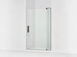 Revel® 43-1/8"-48" W x 74" H pivot shower door with 5/16"-thick Crystal Clear glass