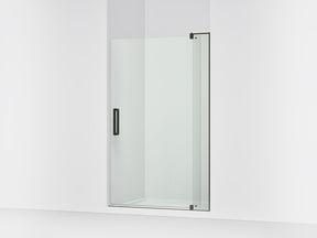Revel® 43-1/8"-48" W x 74" H pivot shower door with 5/16"-thick Crystal Clear glass