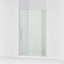Revel® 43-1/8"-48" W x 74" H pivot shower door with 5/16"-thick Crystal Clear glass