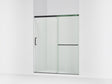 Elate® 56-1/4"-59-5/8" W x 70-1/2" H sliding shower door with 1/4"-thick Crystal Clear glass
