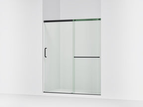 Elate® 56-1/4"-59-5/8" W x 70-1/2" H sliding shower door with 1/4"-thick Crystal Clear glass