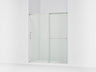 Elate® 56-1/4"-59-5/8" W x 70-1/2" H sliding shower door with 1/4"-thick Crystal Clear glass