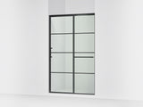 Elate® 50-1/4"-53-5/8" W x 75-1/2" H sliding shower door with 5/16"-thick Crystal Clear glass