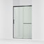 Elate® 44-1/4"-47-5/8" W x 75-1/2" H sliding shower door with 5/16"-thick Crystal Clear glass