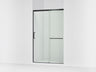 Elate® 44-1/4"-47-5/8" W x 75-1/2" H sliding shower door with 5/16"-thick Crystal Clear glass