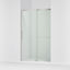 Elate® 44-1/4"-47-5/8" W x 75-1/2" H sliding shower door with 5/16"-thick Crystal Clear glass