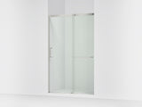 Elate® 44-1/4"-47-5/8" W x 75-1/2" H sliding shower door with 5/16"-thick Crystal Clear glass