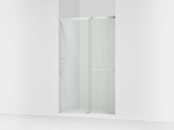 Elate® 44-1/4"-47-5/8" W x 75-1/2" H sliding shower door with 5/16"-thick Crystal Clear glass