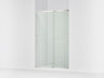Elate® 44-1/4"-47-5/8" W x 75-1/2" H sliding shower door with 5/16"-thick Crystal Clear glass