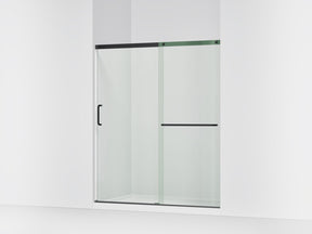 Elate® 62-1/4"-65-5/8" W x 75-1/2" H sliding shower door with 5/16"-thick Crystal Clear glass