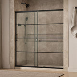 Elate® 68-1/4"-71-5/8" W x 75-1/2" H sliding shower door with 5/16"-thick Crystal Clear glass